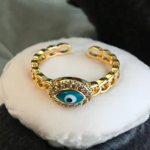 Anillo Ojo Turqueza