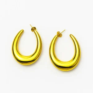 Arracadas Luna Dorada