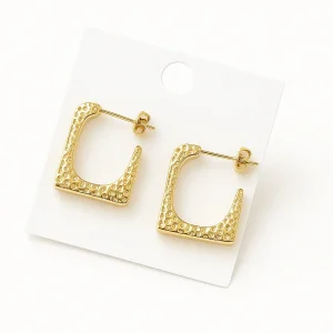 Arracadas Contorno Dorado