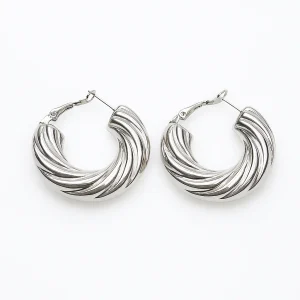 Arracadas Torbellino Plata