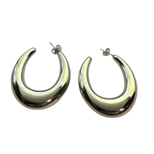 Arracadas Luna Plata