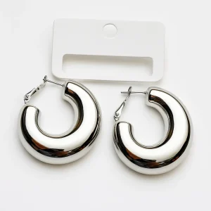 Arracadas Bold Plata