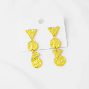 Aretes Geometría Dorada