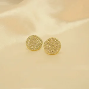 Aretes Círculos Brillantes