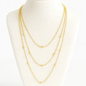 Collar Triple Puntos