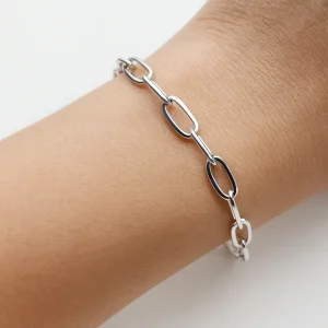 Pulsera Eslabon Plata