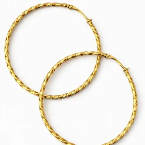 Arracadas Infinito Trenzado 7 cm